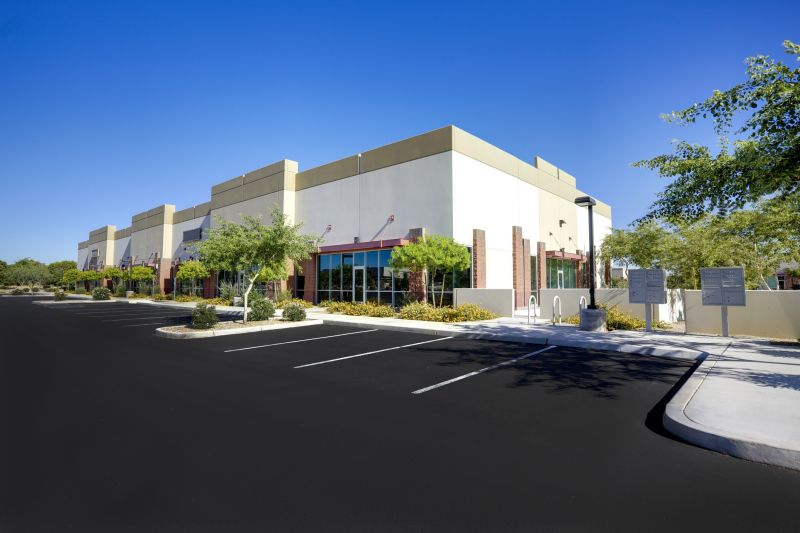 Finished Commercial Parking Lot